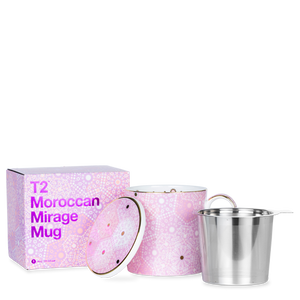 MOROCCAN MIRAGE MUG WITH INFUSER PINK - Aussie Premier