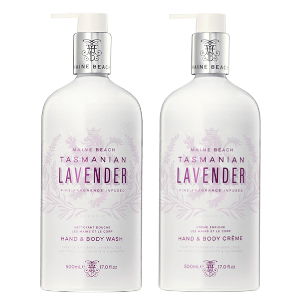 TASMANIAN LAVENDER HAND & BODY 500ML BUNDLE - Aussie Premier