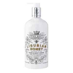 ORGANIC LIGURIAN HONEY HAND & BODY CRÈME 500ML - Aussie Premier