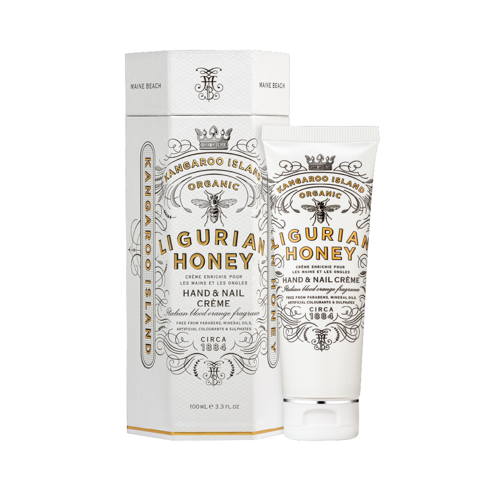 ORGANIC LIGURIAN HONEY HAND & NAIL CREME 100ML - Aussie Premier